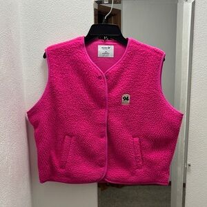 Old Navy Active Women’s Fleece Vest - Bright Pink